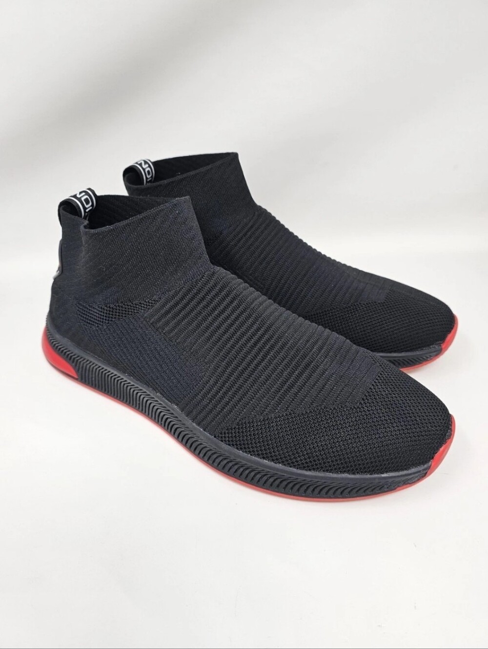 French Connection Men's Black Albert Sock Sneakers  FC7090H Size 11